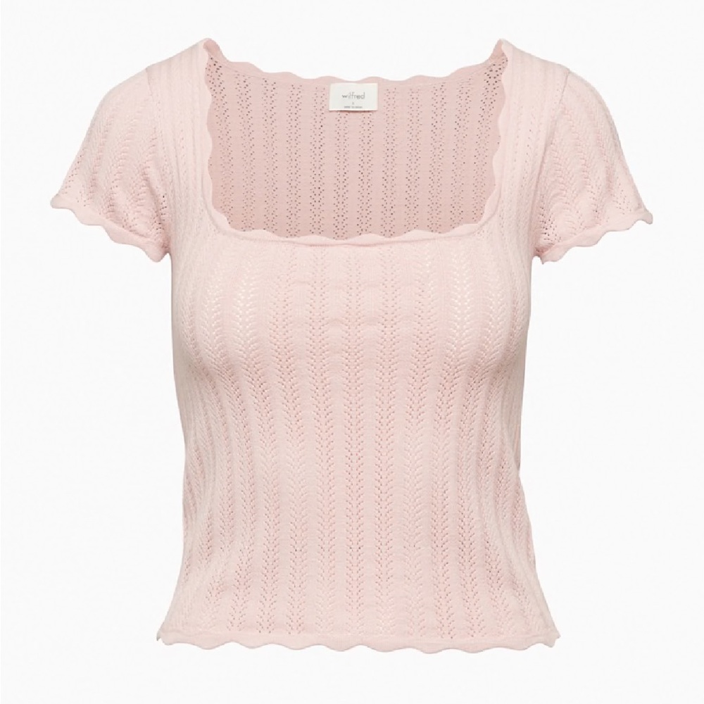 Wilfred Parcel Top in Poetic Pink Size XS